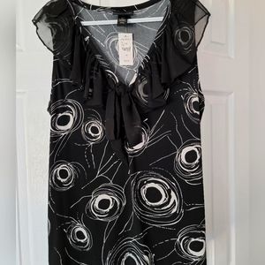 Lane Bryant, size 14/16, black and white.